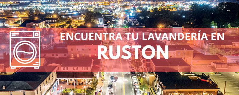 ENCUENTRA TU LAVANDERÍA EN RUSTON