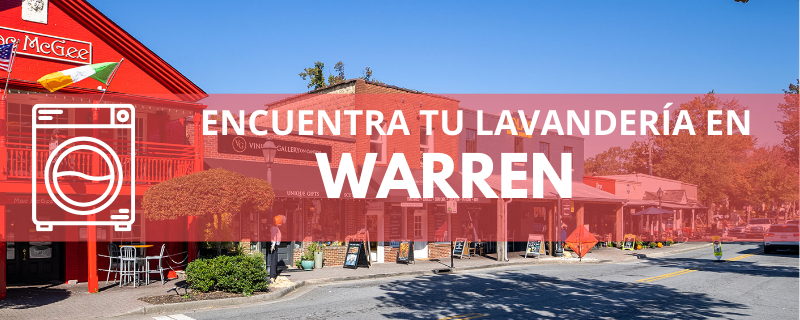 ENCUENTRA TU LAVANDERÍA EN WARREN